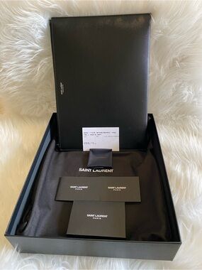 Saint Laurent Executive Pouch Brand New With Packaging & Cert of Authenticity